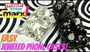 How to: Easy Jeweled Cell Phone Cases