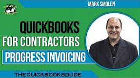 QuickBooks For Contractors - Progress Invoicing