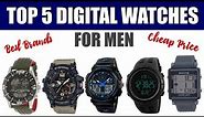 Top 5 Best Digital Watches For Men In India 2023 | Digital Watches Under 1000 | Choice Point