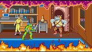 Teenage Mutant Ninja Turtles: The Arcade Game Longplay (Arcade) [60 FPS]