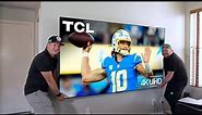 TCL 98 inch 4K TV - How to Wall Mount (Help from B The Installer)