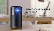 The Nebula Capsule is a soda can sized Android smart projector