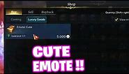 How To Get Cute / Threaten emote in lost ark