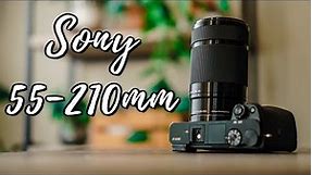 Sony 55-210mm Zoom Lens Review! Way Better Than I Thought! (Sony a6000)