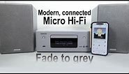 Modern, connected, Micro Hi Fi : Fade to grey - DENON CEOL-N11