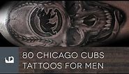 80 Chicago Cubs Tattoos For Men