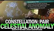 Constellation: Pair - Celestial Anomaly Location Guide (Starcrossed The Roost) [Destiny 2]