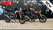 New Triumph Speed 400 & Scrambler 400X | First Look