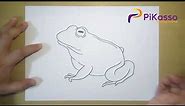 Bullfrog Easy Drawing Tutorial