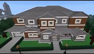 Minecraft Large Realistic Redstone House Tour