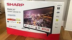Sharp LED TV 2019 32” unboxing