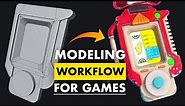 3D Modeling Workflow for Games - Explained