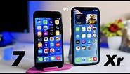 iPhone 7 vs iPhone Xr - Comparison 🔥