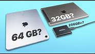 iPad Storage - How Much Do You REALLY Need? (32 vs 64 vs 128GB...)