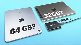 iPad Storage - How Much Do You REALLY Need? (32 vs 64 vs 128GB...)