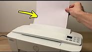 HP Deskjet 3700 Series Printer: How to Load Paper
