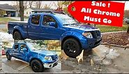 Nissan Frontier Bumper Installation And Conversion From Chrome To Plastic