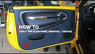 How To - Chevy SSR Door Panel Removal / Install