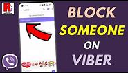How to Block Someone on Viber