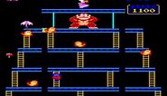 Donkey Kong (Original) Full Playthrough (JP Arcade Version)