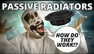 Passive Radiators Explained. Basic Speaker Building Techniques