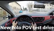 Volkswagen Polo Beats POV test drive in 4K - city, open road, highway