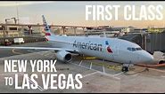 REAL First Class is back! American Airlines 737-800 | New York - Las Vegas