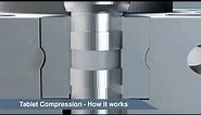 Tablet Compression - How it works animation