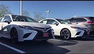 2018 Toyota Camry xse 4 cylinder vs 6 cylinder