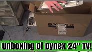 Dynex 24 Inch LED TV Unboxing!