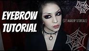 How To Do Goth Bitch Eyebrows 💀 (1/3 TUTORIALS)