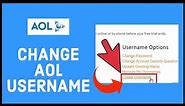 How to Change Username In AOL Mail 2022? Change AOL Display Name Instanty