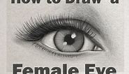 How to Draw an Eye (Drawing Realistic Female Eyes) Step by Step Tutorial