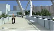 The Belleview Pedestrian Bridge, Dallas, Texas
