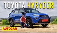 2022 Toyota Urban Cruiser Hyryder review- Creta rivaling strong hybrid | First Drive | Autocar India