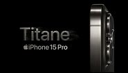 Voici l’iPhone 15 Pro | Apple
