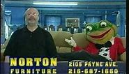 Norton Furniture Frog on the Couch Commercial