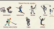Aprender español: Deportes Juegos Olímpicos 🤽🤺🏋🚴 (nivel intermedio)