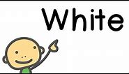 White Things for Kids | Learn the Color White | Videos for kids