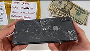 iPhone Xs Max Cracked Restoration | How to Replace iPhone Back Glass Yourself