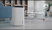 Philips 2-in-1 Air Dehumidifier & Purifier 5000 Series