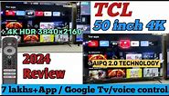 TCL 50 inch Google Tv Review 2024/50P635PRO