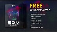 FREE EDM Sample Pack from Slate Digital 💜 DOWNLOAD NOW! ⬇️