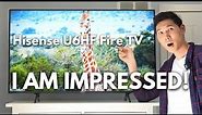 Hisense U6HF Fire TV - BEST TV SETTINGS & Review