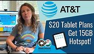 AT&T Unlimited Your Way Tablet Add-Ons ($20/mo) Get 15GB Mobile Hotspot & HD Video