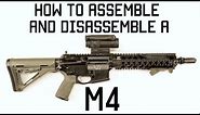 How to Assemble / Disassemble M4 | take apart | Tactical Rifleman