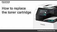 How to replace the toner cartridge