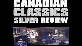 Canadian Classics Silver Cigarette Review