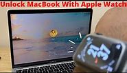 Unlock MacBook with Apple Watch - How To