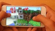 iPhone 6 Minecraft Pocket Edition Gameplay Review HD